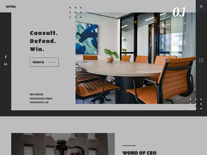 Lex Prime - Lawyer & Attorney - Web Theme for Figma