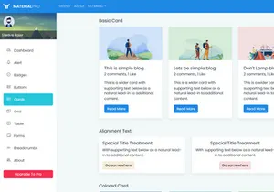 MaterialPro Free React Admin Dashboard Template