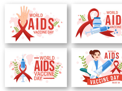 13 World Aids Vaccine Day Illustration