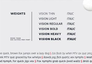 Vision Free Font