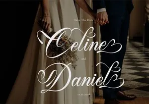 Finytaels | Handwritting Romantic Script