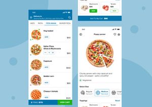 PIZZA App UI Kit.