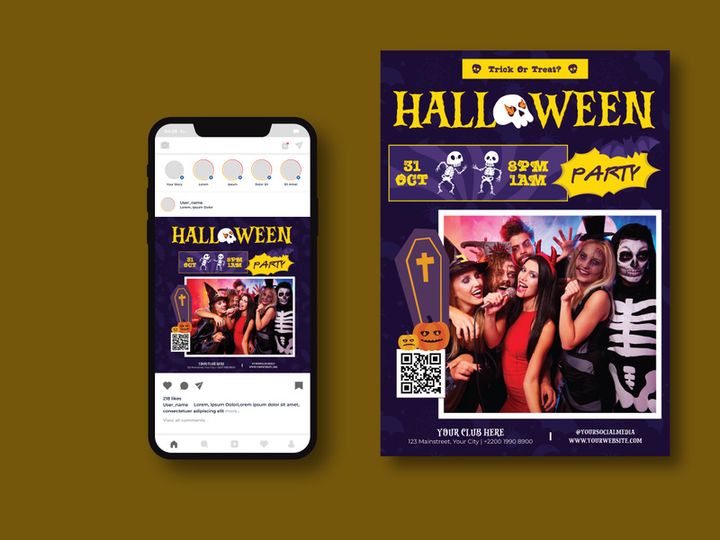 Halloween Party Flyer