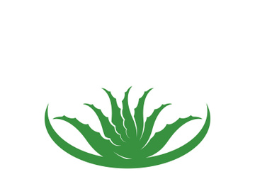 Aloe Vera logo icon design symbol beauty skin care preview picture