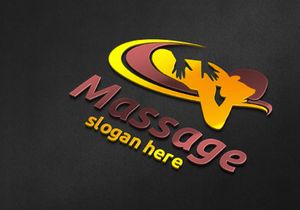 15 Massage Logo Bundle