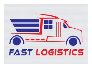 Modern Trucking Company Logo in adobe illustrator