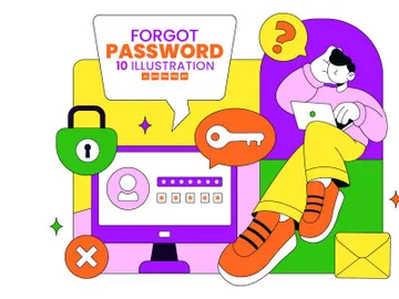 10 Forgot Password Illustration preview picture