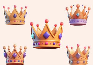 Royal Golden Crown kings PNG Clipart