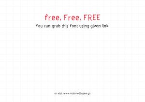 Handie - Free Font