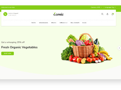 Econic Ecommerce Website Design