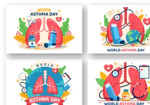 12 World Asthma Day Illustration