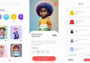 Ecommerce - App UI Kit.