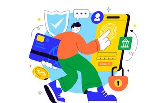 10 Digital Banking Security Illustration
