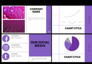 Violet Presentation Template