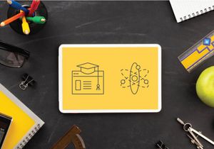Outline : School and Education Icon set