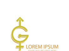 Gender logo design