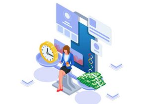 Set of Marketing Strategy Illustration V2