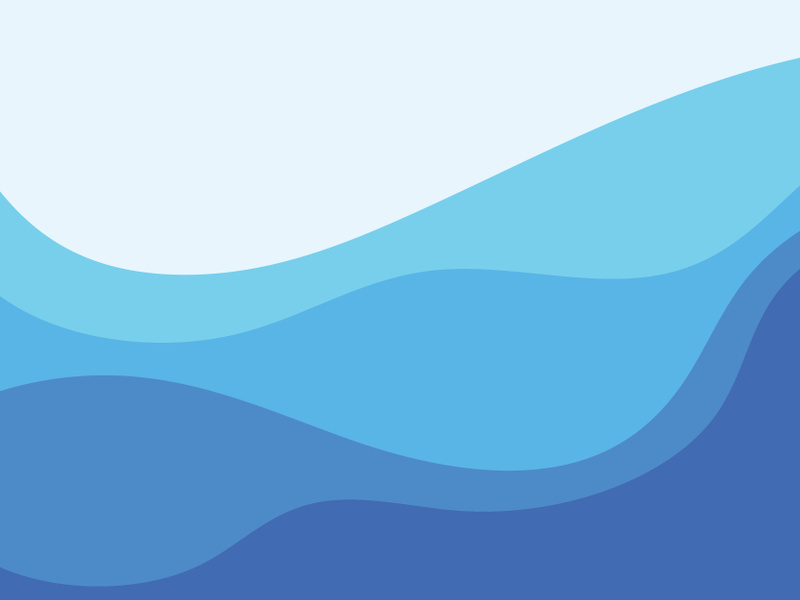 Wave blue water wallpaper background vector