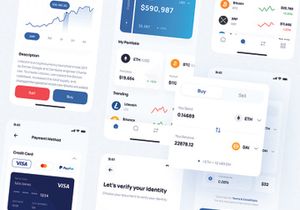 Crypto Market App UI Kit