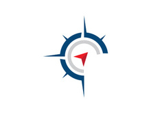 Compass icon illustration design