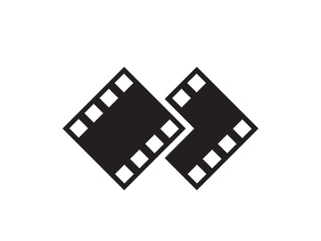 Abstract film icon illustration template preview picture