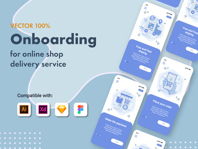 [FREE] Onboarding for online shop delivery service