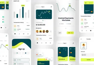 DaPay - Fintech Mobile App UI KIT