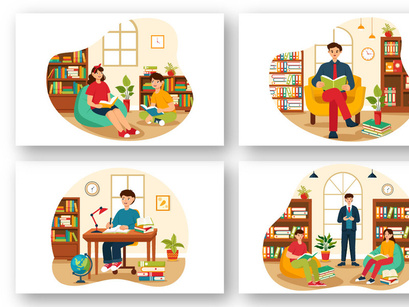 9 Education and Books Illustration