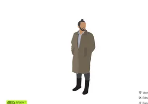 Flat Man Vector Illustration Bundle