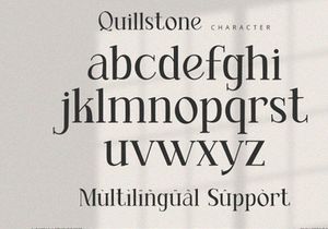 Quillstone - Serif Font