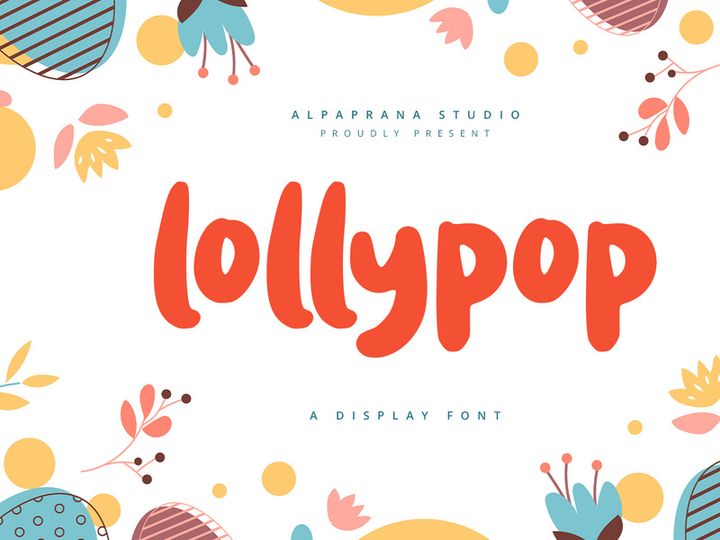 Lollypop - Display Font