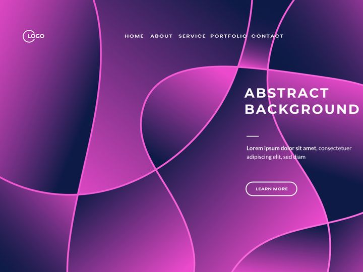 Abstract Violet Web Background