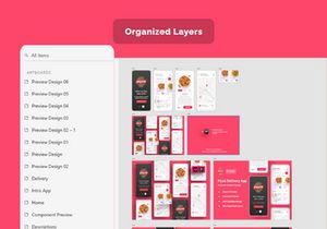 Pizza Delivery App Design