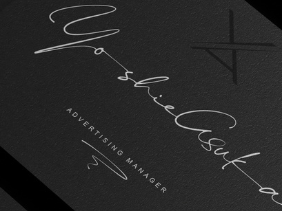 Dontheus - Signature Font