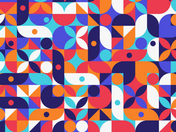 Free Geometric Retro Style Pattern preview picture