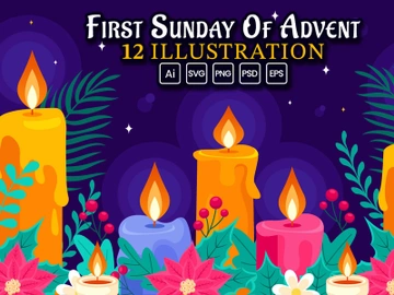 12 First Sunday of Advent Illustration preview picture