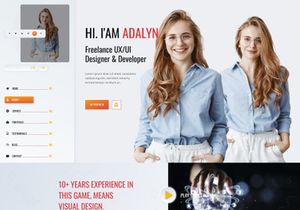 Personal Portfolio Website Landing Page