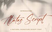 Alatas Script - Signature Script Font