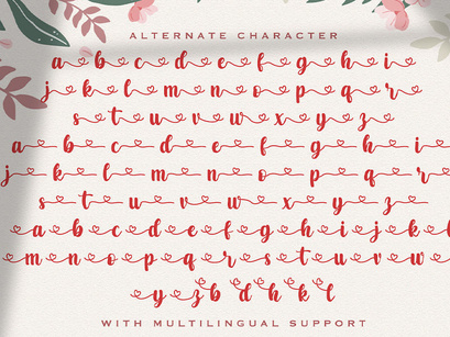 Arthur Taniya - Lovely Calligraphy Font