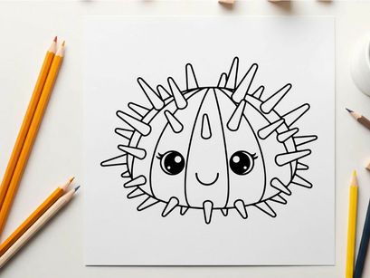 Cute virus germ microbe smiling face vector illustration