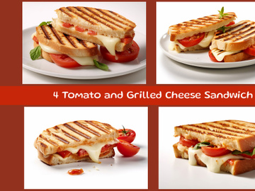 Tomato and Grilled Cheese Sandwich preview picture