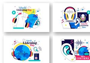 10 World Listening Day Illustration