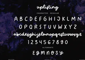 Uplifting - Handwritten Font