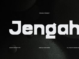 Jengah | Display Sans Serif preview picture