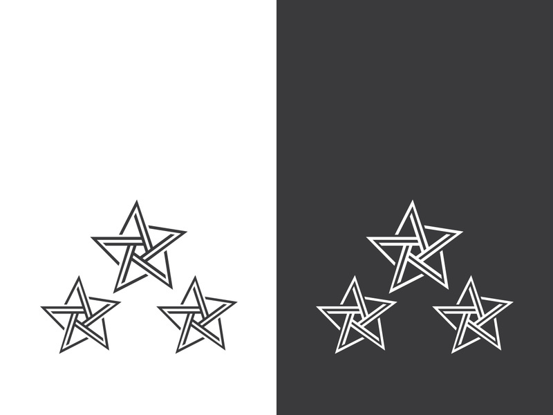 Star icon template vector illustration design