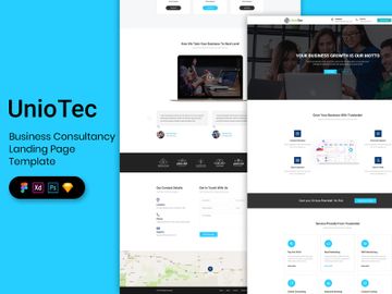 Business Landing Page Template preview picture