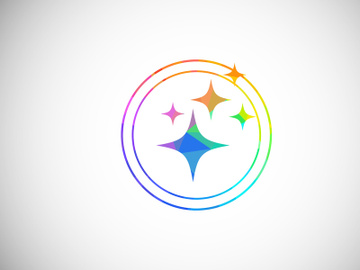 Low Poly Cleaning Service Logo Design Template, Cleaning Company Logo Sign Symbol. preview picture
