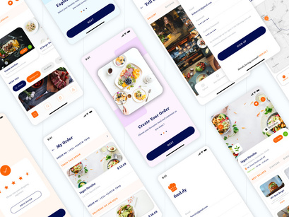Food.dy Delivery App UI Kit