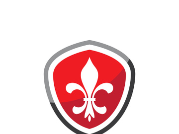 Fleur de lis vector icon design preview picture