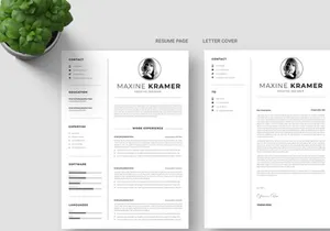CV Resume & Letter cover Template